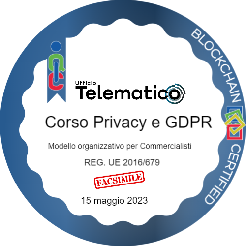 Corso Privacy e GDPR